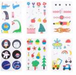 Tooky Toy Tooky Toy: Tetováló matrica készlet - 56 db-os (LT058) - pepita