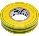 Yato Banda electroizolanta, PVC, 15x20x0, 13 mm, Galben-Verde (YT-81593)