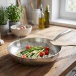Siguro Pure Delight serpenyő, 28 cm átmérő, prémium rozsdamentes acél (SGR-CS-P728SU)