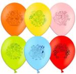  Bogyó és Babóca színes mintás lufik - 6 db (Jatek00075)