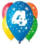Godan 4. Születésnapi Léggömbök - 5 db - 30 cm (MLG301496)