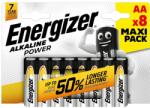 Energizer Батерии алкални Energizer Alkaline Power, AA, 1.5V, 8бр