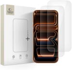Tech-Protect Sticlă securizată Tech-Protect Glass Fit+ pentru iPhone 16 Pro / 17 / 17 Pro, pachet 2 bucăți, transparentă - vexio