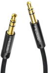 Mcdodo Cabluri audio Mcdodo Cablu Audio Jack 3.5mm la Jack 3.5mm, impletit din nailon, 1.2m, Negru (CA-6640N) - vexio