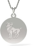  Nyaklánc ezüst medál modellel Kos