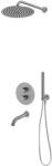 Oltens Set baterie cadă-duș Oltens Katla 34600400, cap de duș Oltens Vindel 37006400, 39100400, 39402400, 39304400, 37102400, 37200400 (36611400)