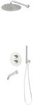 Oltens Set baterie cadă-duș Oltens Katla 34600910, cap de duș Oltens Vindel 37006910, 39100910, 39402910, 39304910, 37102910, 37200910 (36611910)