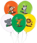 GoDan Safari, Szafari léggömb, lufi 5 db-os 12 inch (30 cm) (140519)
