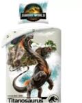  Jurassic World: Ágyneműgarnitúra - 140 x 200 cm, 100% poliészter (JW-7357BL)