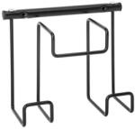 KATRIN Kéztörlő adagoló állvány KATRIN fali fém fekete (54930)