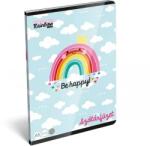  Happy Rainbow: Szivárvány mintás szótárfüzet, A5 (18931)