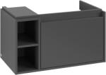 Villeroy & Boch Skyla dulap 77.2x43.9x43.6 cm sub chiuveta pe perete grafit C78700VR (C78700VR)