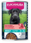 EUKANUBA EUKANUBA Nedves eledel felnőtt kutyáknak, marhahúsban és tököben gazdag 400 g