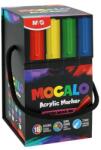 M&G Marker acrilic M&G MOCALO 2 mm - set de 16 culori