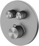 Oltens Onega kád és zuhany csaptelep süllyesztett z termosztáttal grafit 34601400 (34601400)