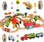  Fából készült városi vonatmozdony 69-es számú (KX3495)