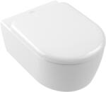 Villeroy & Boch Skyla wc csésze lassú záródású ülőkével függesztett perem nélkül mély öblítéssel fehér fényes 5656CL01 (5656CL01)