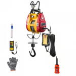 VivaTechnix Electropalan portabil cu telecomanda 2 in 1, Telecomanda cu fir/fara fir, 1500W, max 300 kg, Inaltime 30 m (MAGBXSDDHLYX33XRC001V2) - pcone