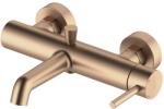 Oltens Molle kád és zuhany csaptelep fali réz csiszolt 34112610 (34112610)