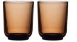 FELLOW - set of two glass Pirch Cappuccino 190 ml - Amber (cfd-2700000500)