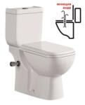 Inter Ceramic Моноблок ICC 6337S, Inter Ceramic, седалка и капак, порцелан, бял, 82x64x35см (6337S)