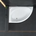 Inter Ceramic Ъглова вана, 171054L TUB дясна, Inter Ceramic, 170х100х52см (171054L TUB)