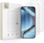 Tech-Protect Sticlă securizată Tech-Protect Glass Fit+ pentru Google Pixel 9 Pro XL / 10 Pro XL, pachet 2 bucăți, transparentă