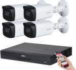 DAHUA 4 kamerás 8MP 4K kamera rendszer szett 80 méter éjjellátással (HAC-80M-8MP-4)