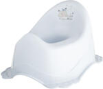 MALTEX Csúszásmentes Bili Minimal Bálna Satin Blue - Stabil Talp, Kényelmes Ülés, Bilire Szoktatáshoz