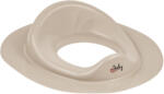 MALTEX Classic WC Szűkítő Beige - Kényelmes és Biztonságos WC-redukció Gyerekeknek, Biliről WC-re Szoktatáshoz