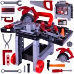 Stator Barkács Műhely Szerszámkészlet Gyerekeknek Szerszámok Fűrész Asztal (Z959)
