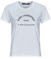 Karl Lagerfeld Rövid ujjú pólók RSG GLITTER PETITE T-SHIRT Fehér EU S