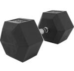 Gorilla Sports Hatszögletű gumírozott súlyzó 45 kg (100518-00008-0041) - gorillasports