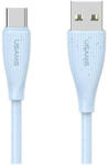 USAMS Green Series kábel SJ714 18W 3A USB-A to USB-C 1m kék (SJ714USB03)