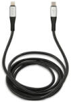 TUMI TUCCSMFI USB-C - Lightning kábel 1.5m gyors töltéssel fekete (TUCCSMFI)