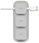 Uniq Pod Mag mágneses kábel rendező + base szürke (UNIQ-POD-GREY)