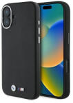 BMW BMHMP16M23PMWK iPhone 16 Plus 6.7" készülékhez kemény tok M Smooth Full Wrapped Metal MagSafe fekete (BMHMP16M23PMWK)