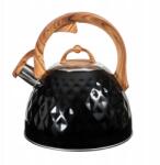 Promis Hagyományos acél teáskanna Promis 2, 8 l fekete (TMC14W)