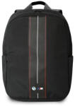 BMW BMBP15COMPVSKR 16" hátizsák Nylon Red Stripe, fekete (BMBP15COMPVSKR)