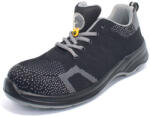 CERVA PANDA BARI MF S1P ESD / Biztonsági cipő S1P ESD, fém alkatrészek nélkül - fekete/szürke 38 (0201058709038)