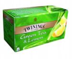TWININGS Zöld tea "Zöld tea és citrom", citrom, 25x1, 6 g, Twinings (070177173159)