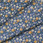 Takoy Popelín pamut anyag Kika kék