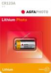 AgfaPhoto CR123A 3V fényképezőgép elem 1db/csomag Lithium