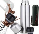  Termosz 1 Literes Vákuumos Túra Acél Tea Kávé Huzat (WEEW3w3R3R32R3)