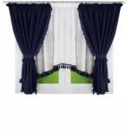 Xzhome Függöny szett Függöny Díszítéssel Elegáns Dekoráció 400x160 (L496)