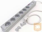 KONTASET DI-STRIP Compact hálózati elosztó 6db aljzattal, kapcsolóval
