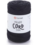 YARNART Macrame Cord 3 mm - Fekete