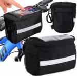 Martom Kerékpáros Táska Kormányra Vízálló Láda Telefon Pénztárca (TORBA SAKWA ROWEROWA NA KIEROWNICĘ)