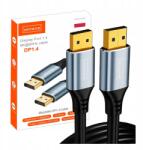 Zenwire DisplayPort Adapter kábel 1.4 2K 4K 240Hz 8K Display Port Tv Monitorhoz 3m (Kabel Display Port 1.4 8K 4K 2K Przewód 3m)