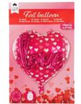 Cool 2 Party Fólia lufi szív Love 44 cm